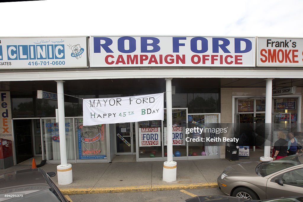 Rob Ford 45th birthday bash