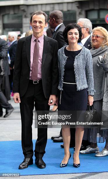 Pedro Duque attends Princesa de Asturias Awards 2015 on October 23, 2015 in Oviedo, Spain.