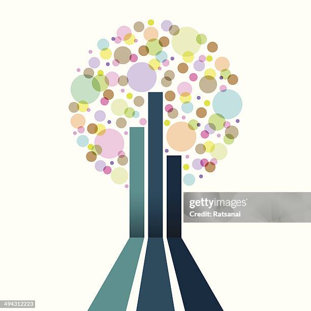 Simple Abstract Tree Vector Abstract Tree High-Res Vector Graphic - Getty Images