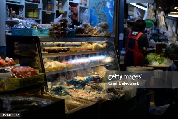 koreatown - koreatown stock pictures, royalty-free photos & images