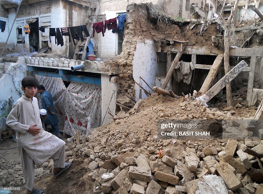 PAKISTAN-AFGHANISTAN-INDIA-QUAKE
