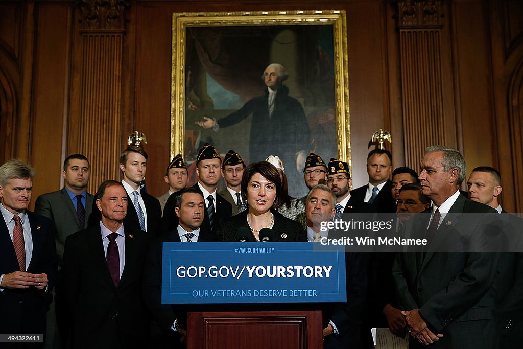 Cantor, House Republicans Hold News Conference On Protecting US Veterans