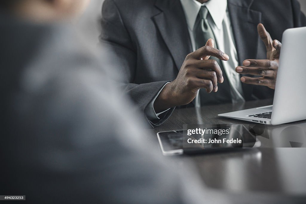 Business people in meeting