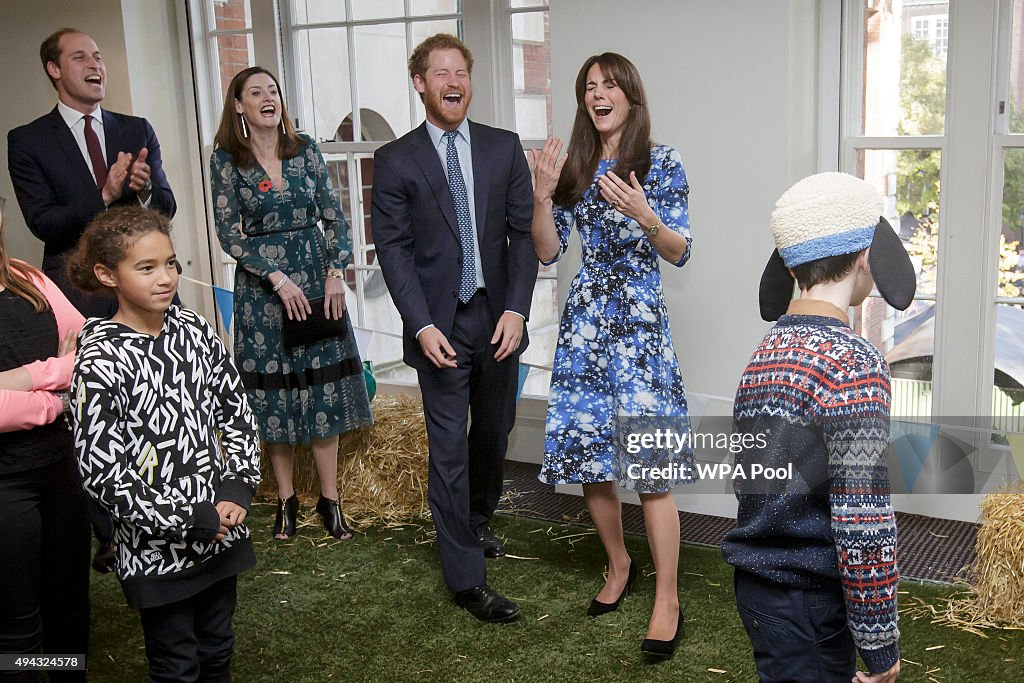 Duke And Duchess Of Cambridge And Prince Harry Attend The Charities Forum, BAFTA
