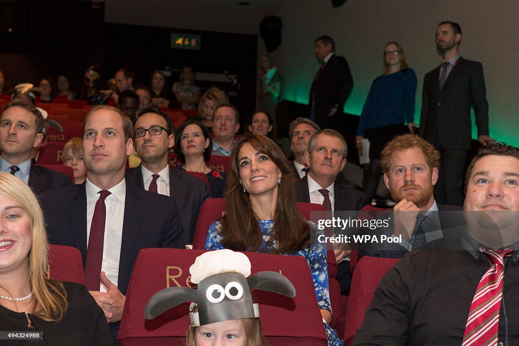 Duke And Duchess Of Cambridge And Prince Harry Attend The Charities Forum, BAFTA