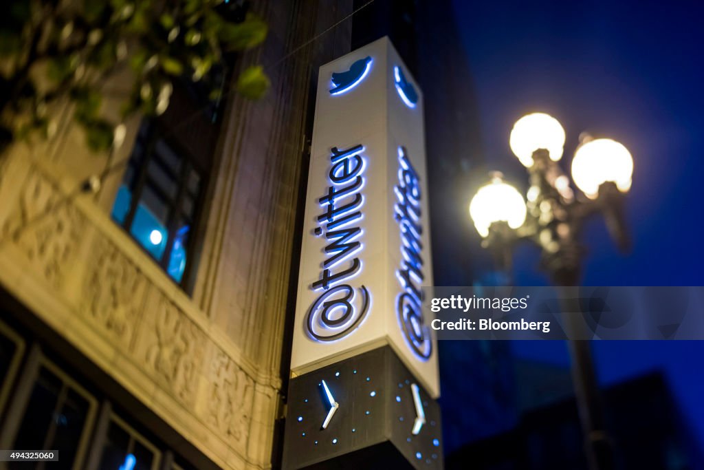 Twitter Inc. Headquarters Ahead Of Earnings Figures