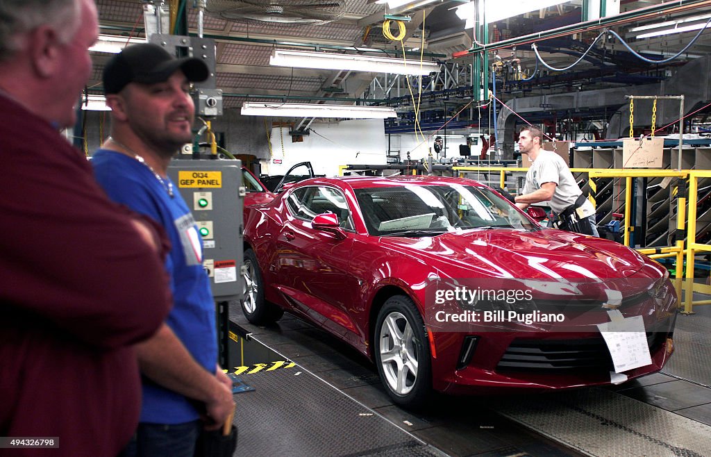 2016 Camaro Rolls Off Production Line At Lansing GM Assembly Plant