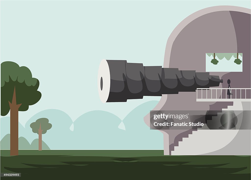 Illustrative image representing visual system