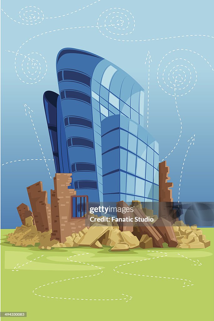 Illustrative image of gentrification