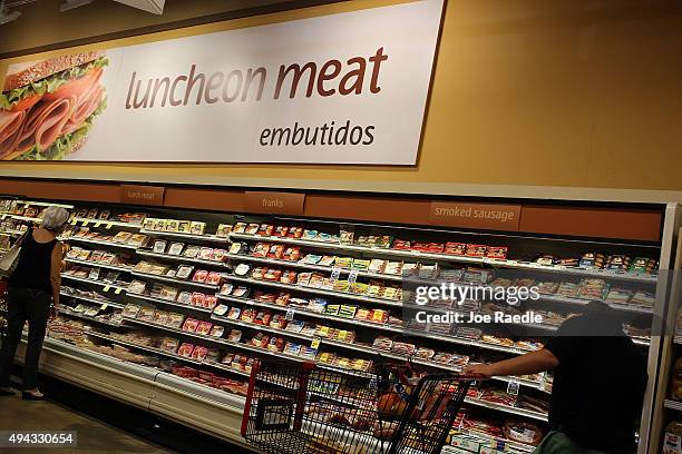 Processed Meat In Store Processed Meat Photos and Premium High Res Pictures - Getty Images