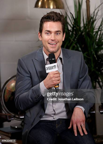 Actor Matt Bomer attends the Variety Studio powered by Samsung Galaxy at Palihouse on May 29, 2014 in West Hollywood, California