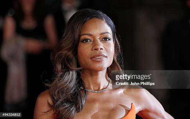 Naomie Harris attends the Royal Film Performance of "Spectre"at Royal Albert Hall on October 26, 2015 in London, England.