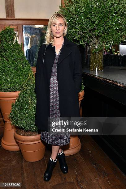 Mickey Sumner attends Through Her Lens: The Tribeca Chanel Women's Filmmaker Program luncheon at Locanda Verde on October 26, 2015 in New York City.