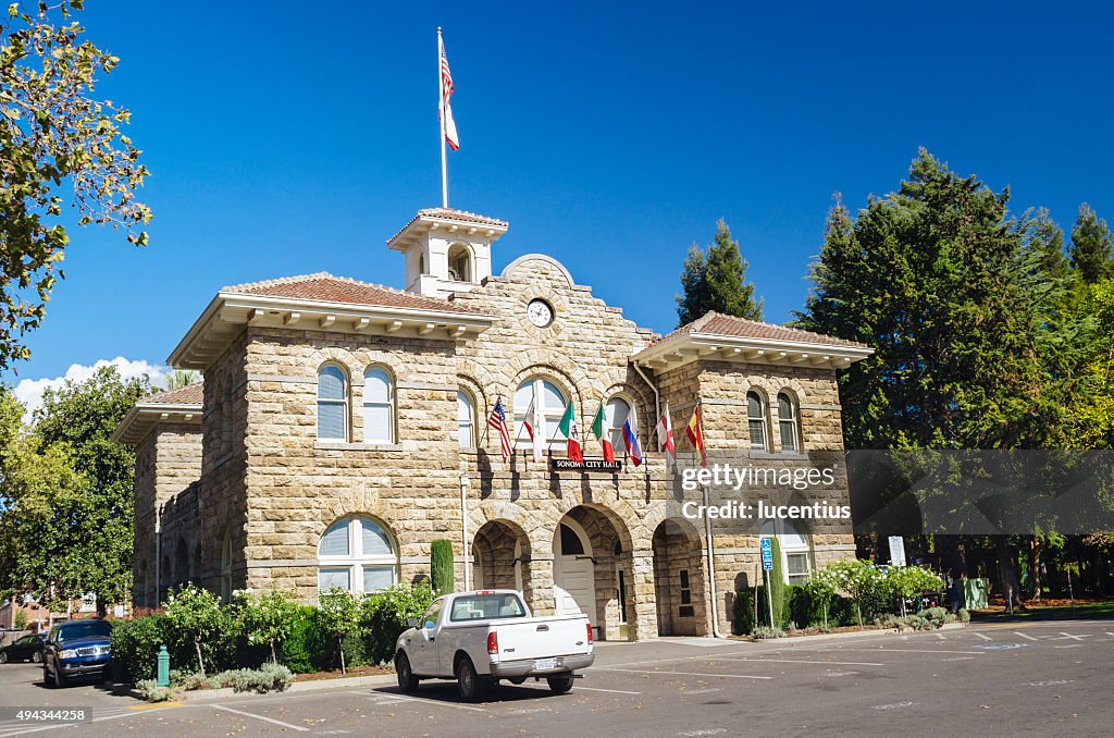City Hall, Sonoma, California