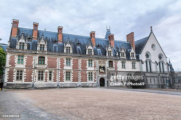 castello di blois-castello di blois-francia - blois foto e immagini stock
