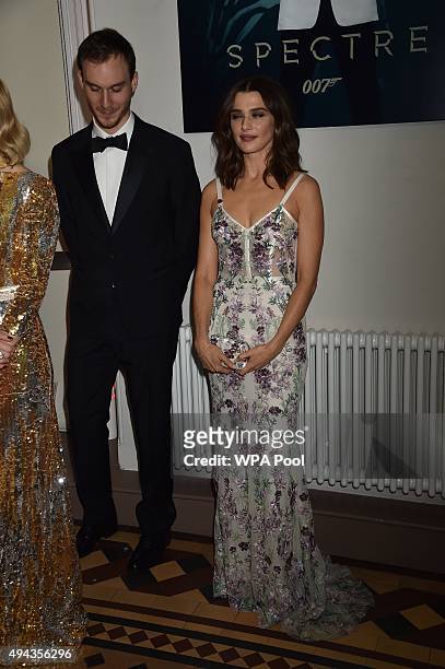 Daniel Craig's wife Rachel Weisz attends The Cinema and Television Benevolent Fund's Royal Film Performance 2015 of the 24th James Bond Adventure,...