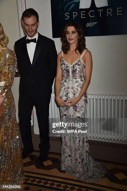 Daniel Craig's wife Rachel Weisz attends The Cinema and Television Benevolent Fund's Royal Film Performance 2015 of the 24th James Bond Adventure,...