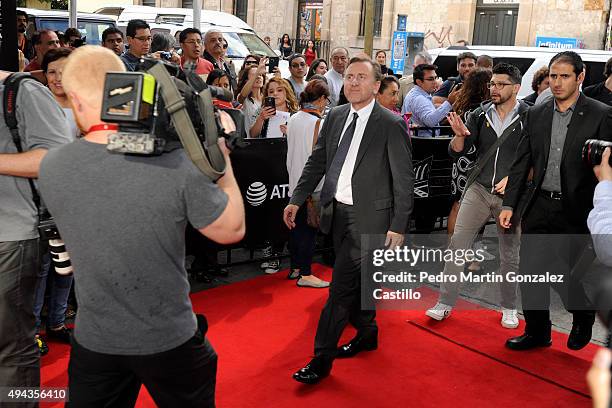 British actor Tim Roth attends the 13th Annual Morelia International Film Festival on October 25, 2015 in Morelia, Mexico.