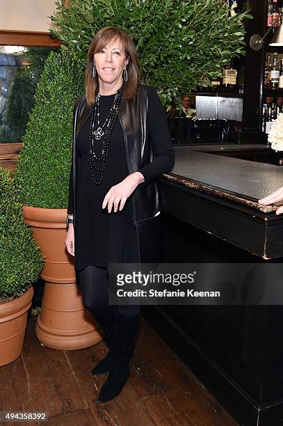 Jane Rosenthal attends Through Her Lens: The Tribeca Chanel Women's Filmmaker Program luncheon at Locanda Verde on October 26, 2015 in New York City.