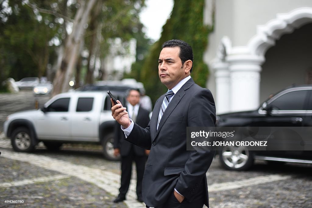 GUATEMALA-ELECTION-AFTERMATH-MORALES