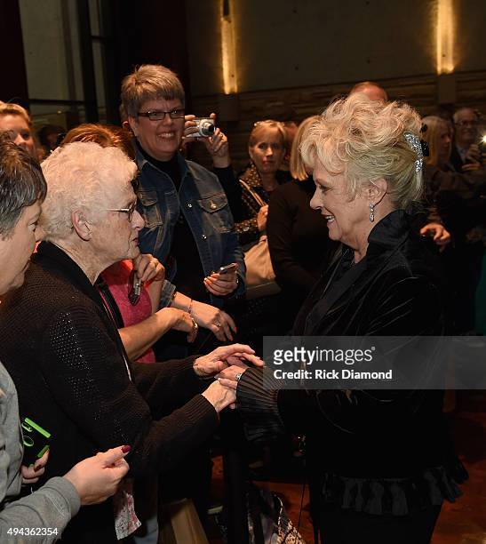 Singer/Songwriter Connie Smith attend The Country Music Hall of Fame 2015 Medallion Ceremony at the Country Music Hall of Fame and Museum on October...
