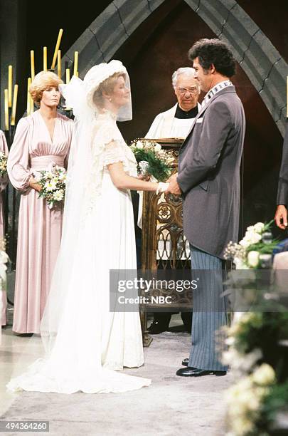 Marlena Evans and Don Craig Wedding" -- Pictured: Deidre Hall as Marlena Evans, Jed Allan as Don Craig--