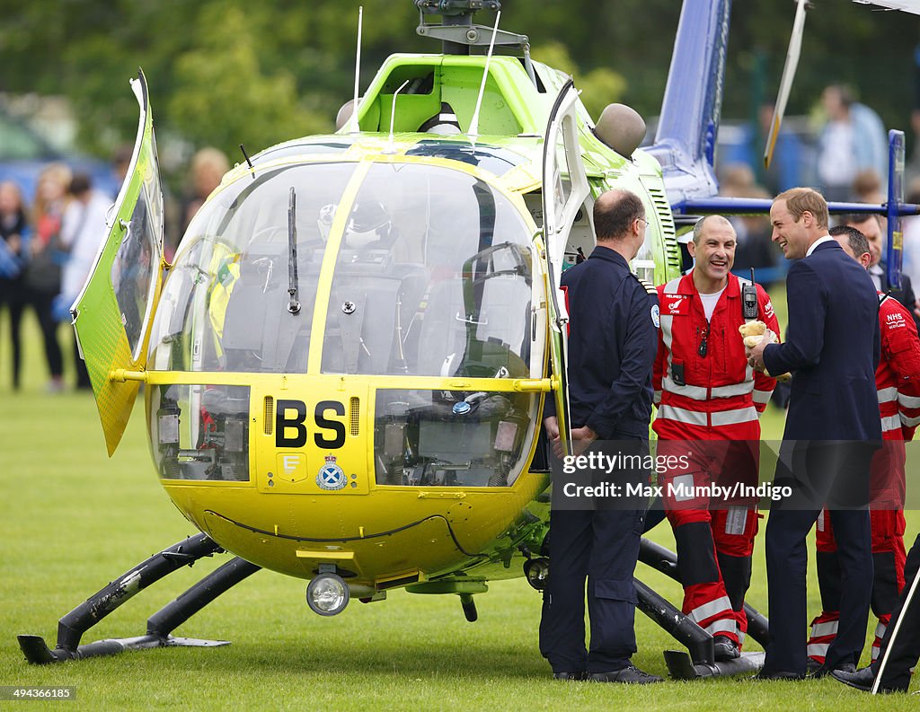 The Duke And Duchess Of Cambridge Visit Scotland