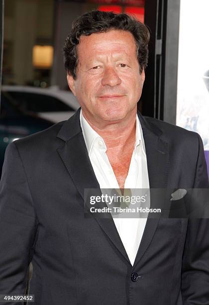 Actor Joaquim de Almeida attends the premiere of Warner Bros. Pictures' "Our Brand Is Crisis" at TCL Chinese Theatre on October 26, 2015 in...