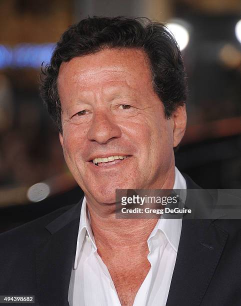 Actor Joaquim de Almeida arrives at the premiere of Warner Bros. Pictures' "Our Brand Is Crisis" at TCL Chinese Theatre on October 26, 2015 in...