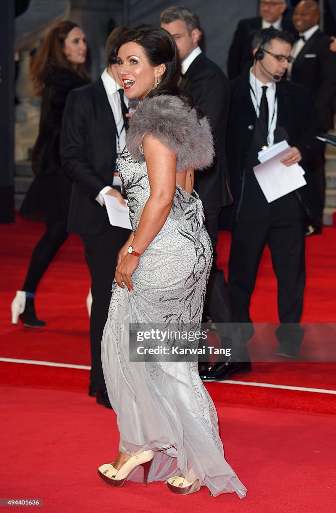 Actor Susanne Reed Susanna Reid attends the Royal Film Performance of