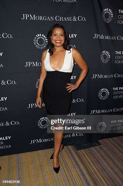 Actress Courtney Kemp Agboh attend The Paley Center For Media's Tribute To African-American Achievements In Television at the Beverly Wilshire Four...
