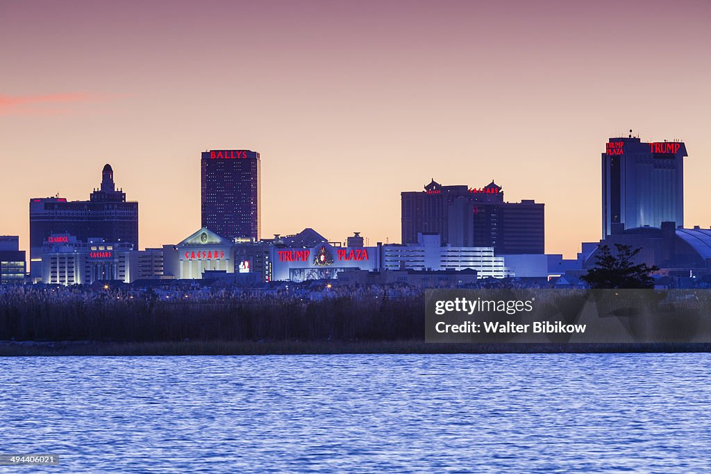 Atlantic City skyine