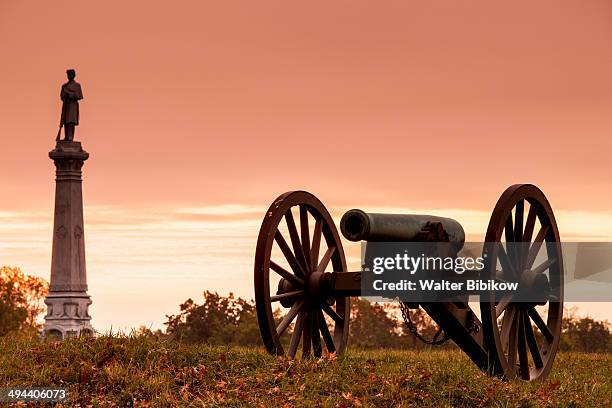 pennsylvania, battle of gettysburg - battle of gettysburg stockfoto's en -beelden