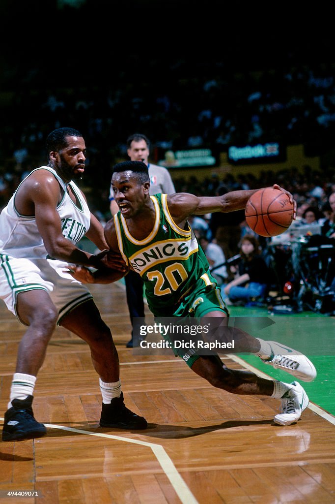 Seattle Supersonics v Boston Celtics