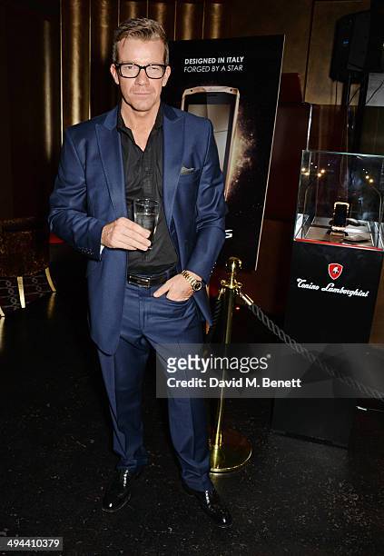 Max Beesley attends the launch of the Tonino Lamborghini Antares Smartphone at No. 41 Mayfair on May 29, 2014 in London, England.