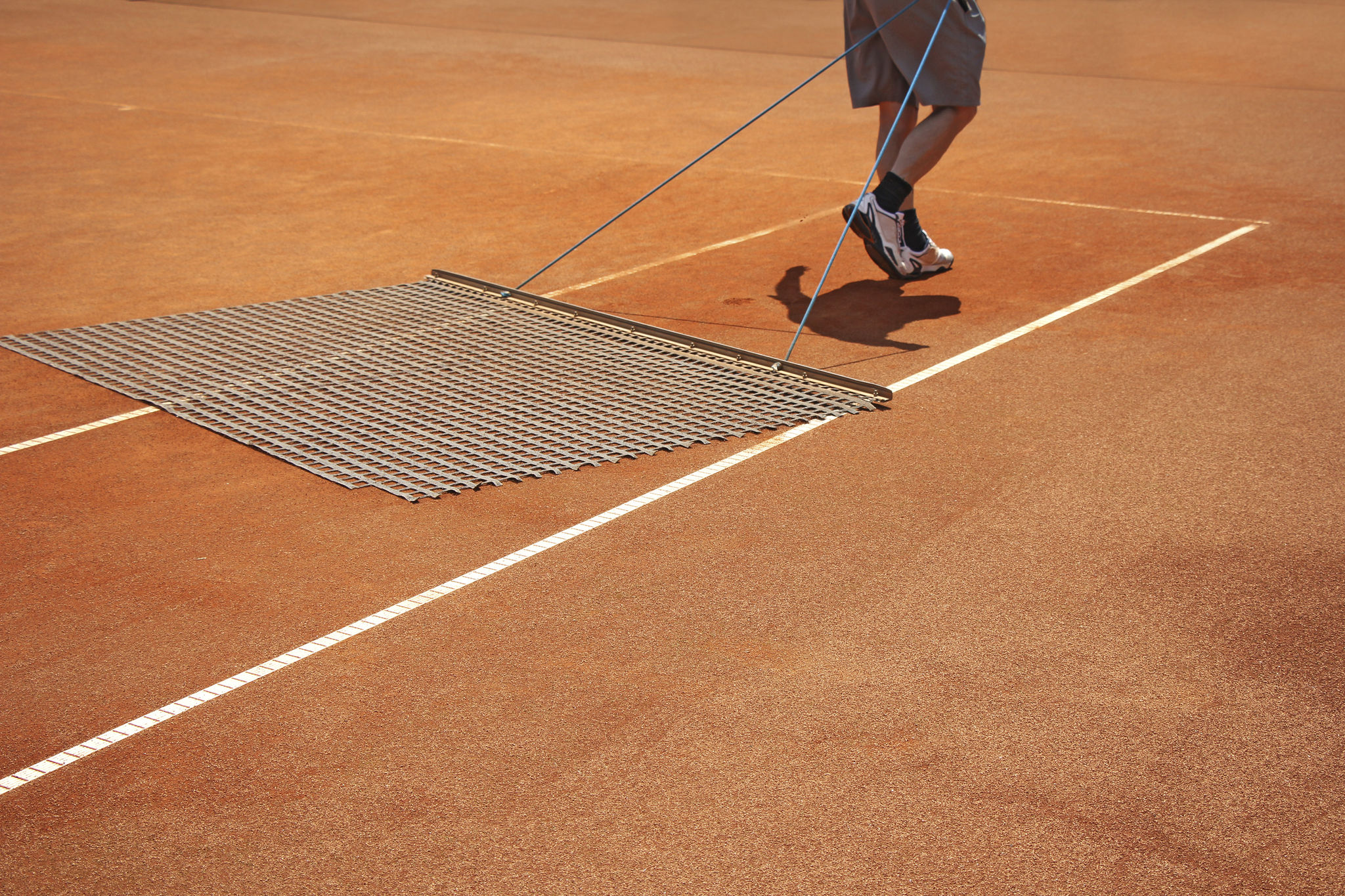 clay tennis court maintenance