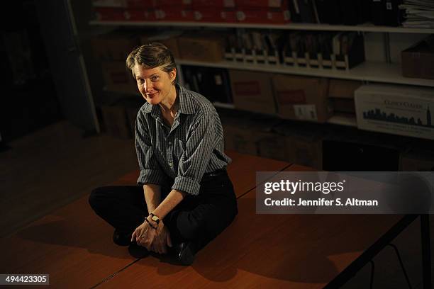 Actress Annette O'Toole is photographed for Boston Globe on July 12, 2013 in New York City. PUBLISHED IMAGE.