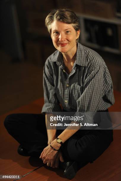 Actress Annette O'Toole is photographed for Boston Globe on July 12, 2013 in New York City.