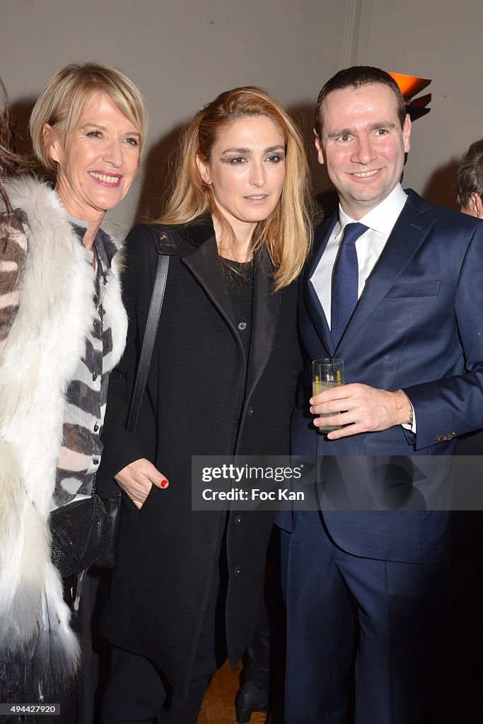 'Le Bal Jaune 2015' :  FIAC Dinner Party At Hotel Salomon de Rothschild In Paris