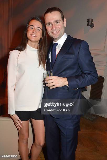 Alexandre Ricard attend 'Le Bal Jaune 2015' Dinner Party At Hotel Salomon de Rothschild during FIAC on October 23, 2015 in Paris, France.