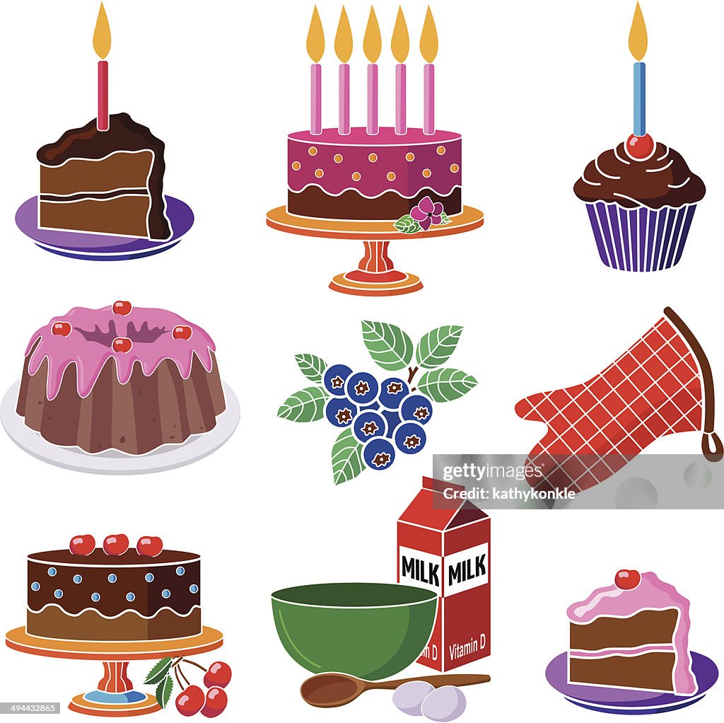 Birthday baking