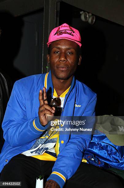 Recording artist Skizzy Mars attends the Ty Dolla $ign "Free TC" Debut Album Release concert at Highline Ballroom on October 26, 2015 in New York...
