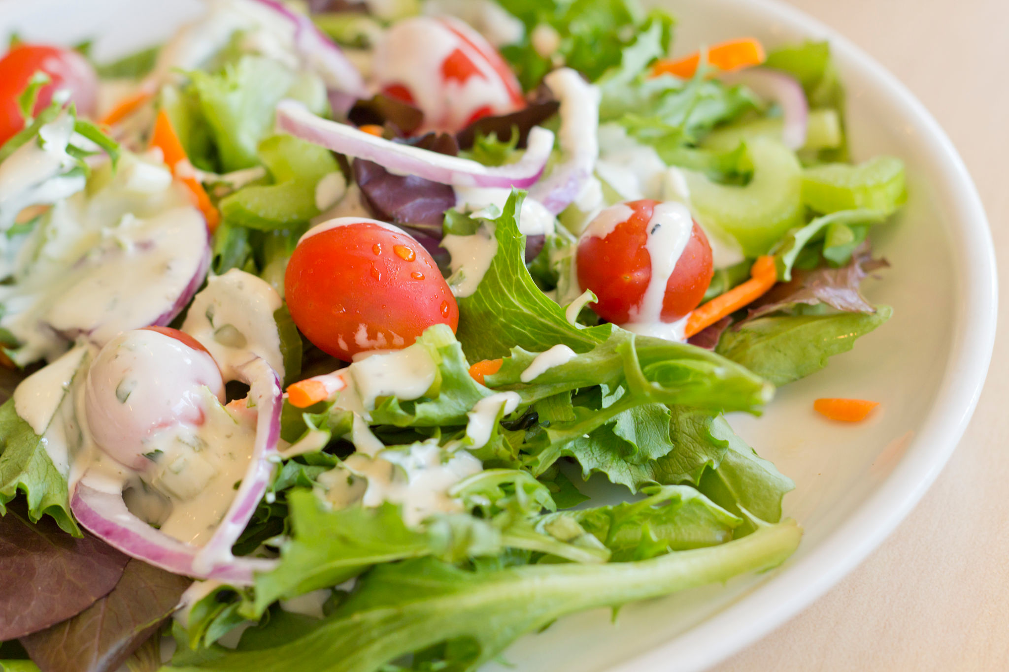 colorful deli salad
