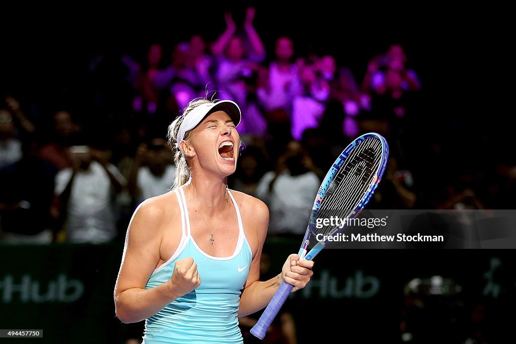 BNP Paribas WTA Finals: Singapore 2015 - Day Three