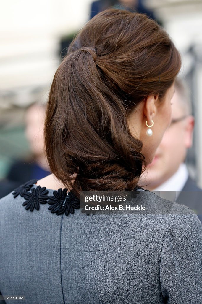 The Duchess Of Cambridge Meets Children And Mentors From Chance UK's Early Intervention Programme