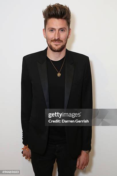 Henry Holland attends a gala reception for the RCA Graduate Fashion show at Royal College of Art on May 29, 2014 in London, England.