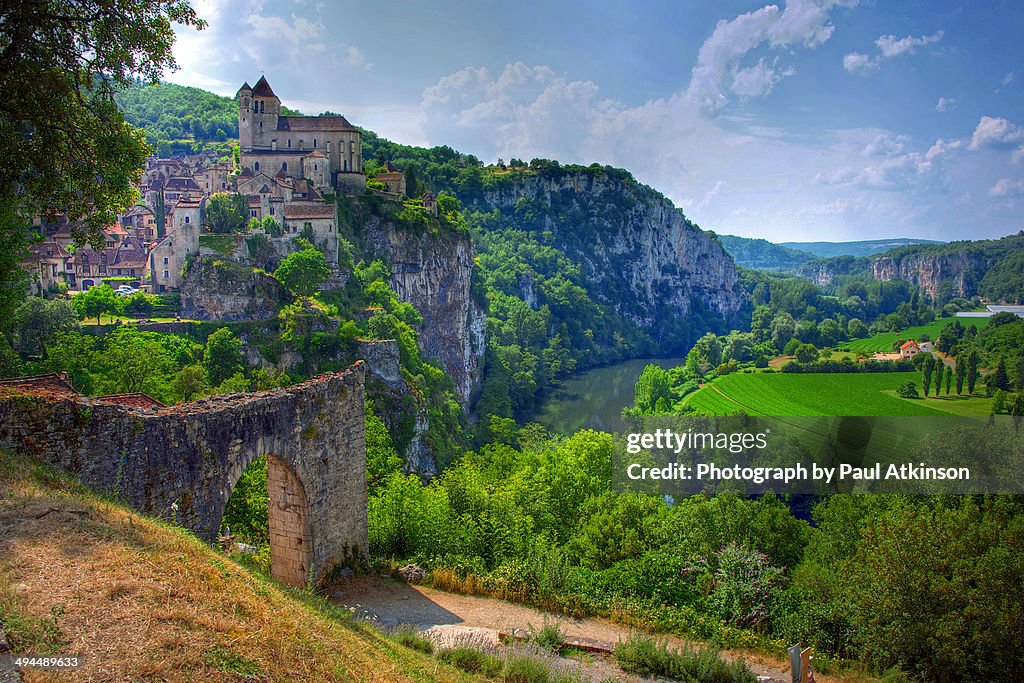 Saint Cirq Lapopie, Lot region, France