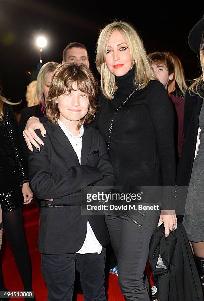 Ace Billy Howlett and Natalie Appleton attend the 40th anniversary screening of "The Rocky Horror Picture Show" at Royal Albert Hall on October 27,...