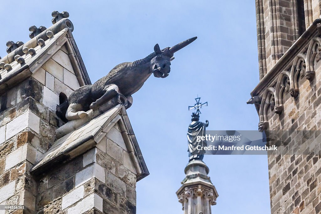 Mystical creature gargoyle