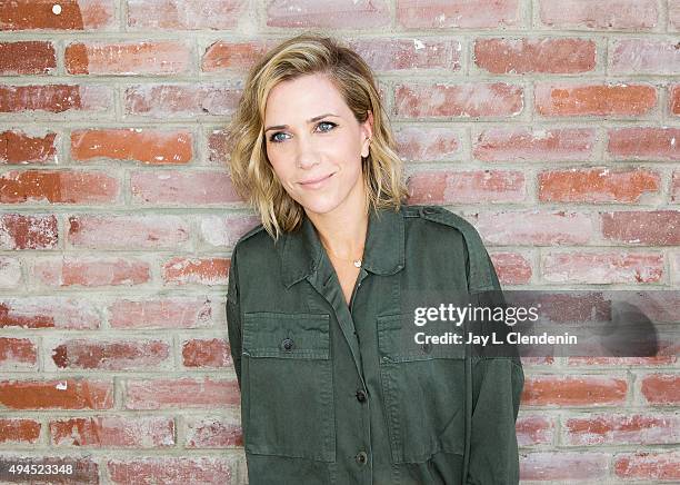 Actress Kristen Wiig is photographed for Los Angeles Times on October 9, 2015 in Los Angeles, California. PUBLISHED IMAGE. CREDIT MUST READ: Jay L...